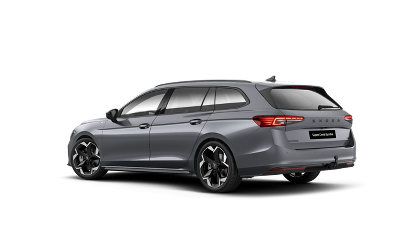 Angebotsdetails Skoda Superb Skoda Superb Combi Sportline 2.0 TDI 142 kW (193 PS) 7-Gang-DSG Graphite-Grau Metallic